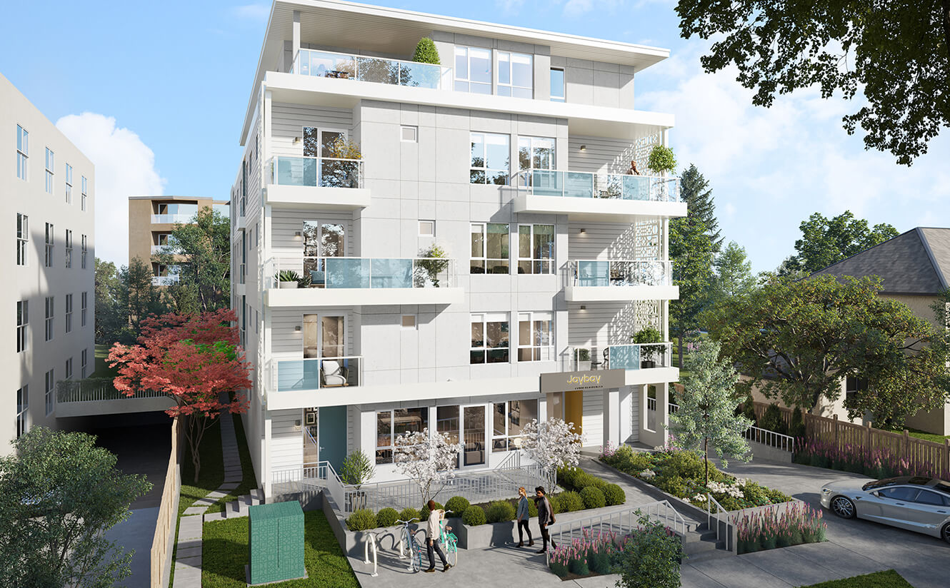 Jaybay Condo Residences, exterior rendering v2